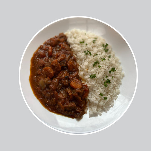 Curry de pois chiches au lait de coco & quinoa