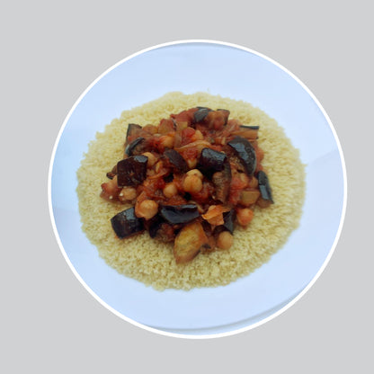 Légumes rôtis à la tomate & pois chiches