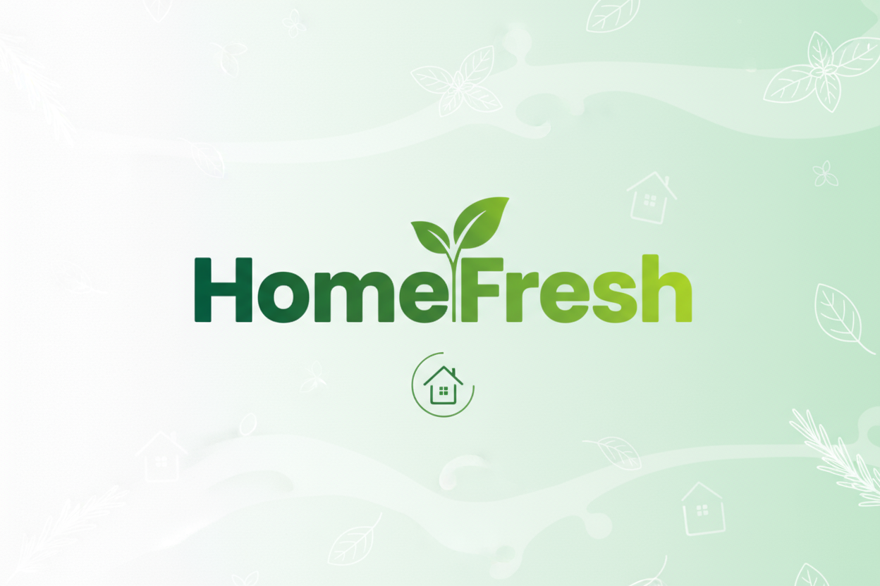 une banire avec nom: HomeFresh